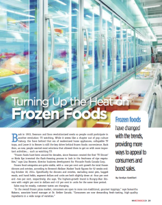 Turning Up the Heat on Frozen Foods
