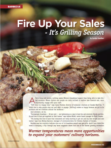 Fire Up Your Sales: It's Grilling Season